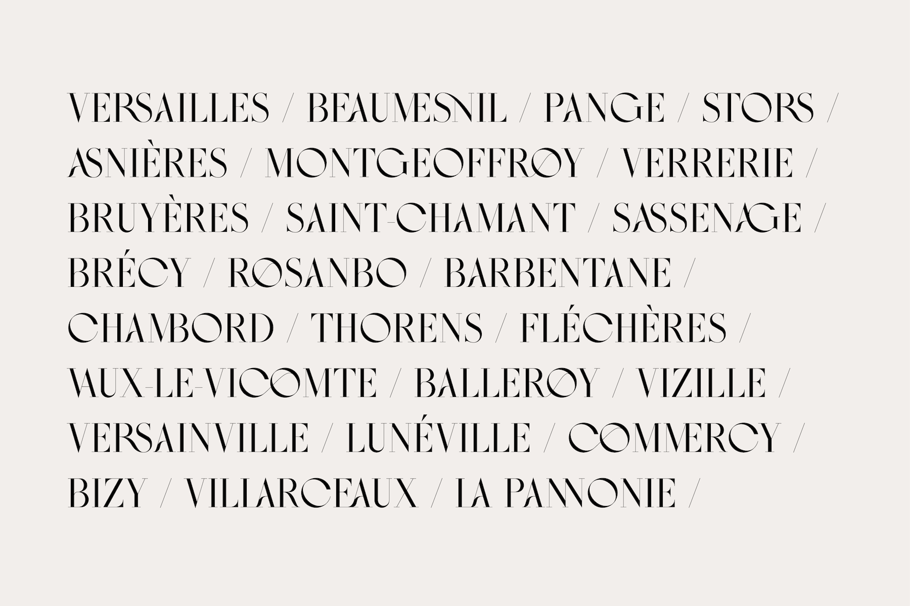 Almarena 1769 Typeface
